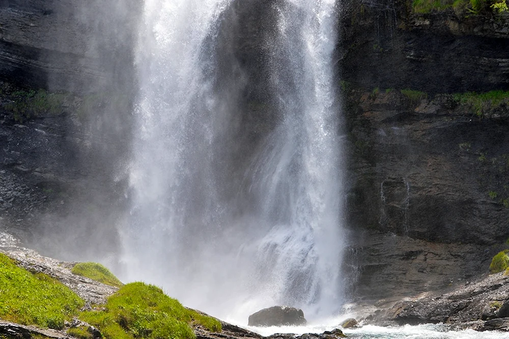 Sixt fer a cheval Waterfalls