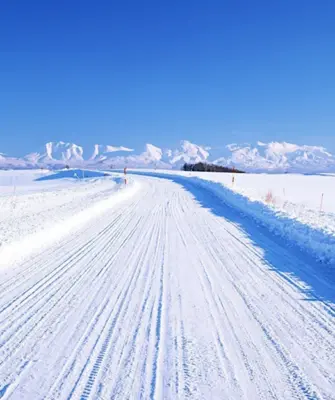 Снежная дорога
