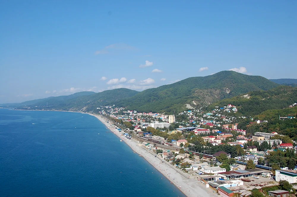 Сочи Лазаревское горы