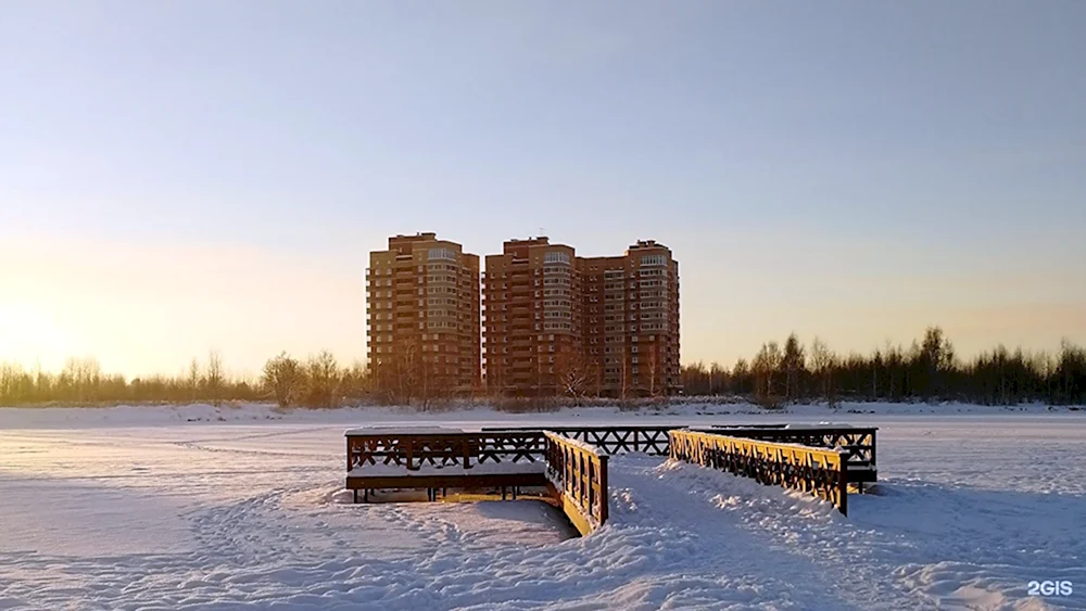 Стахановское озеро в Электрогорске