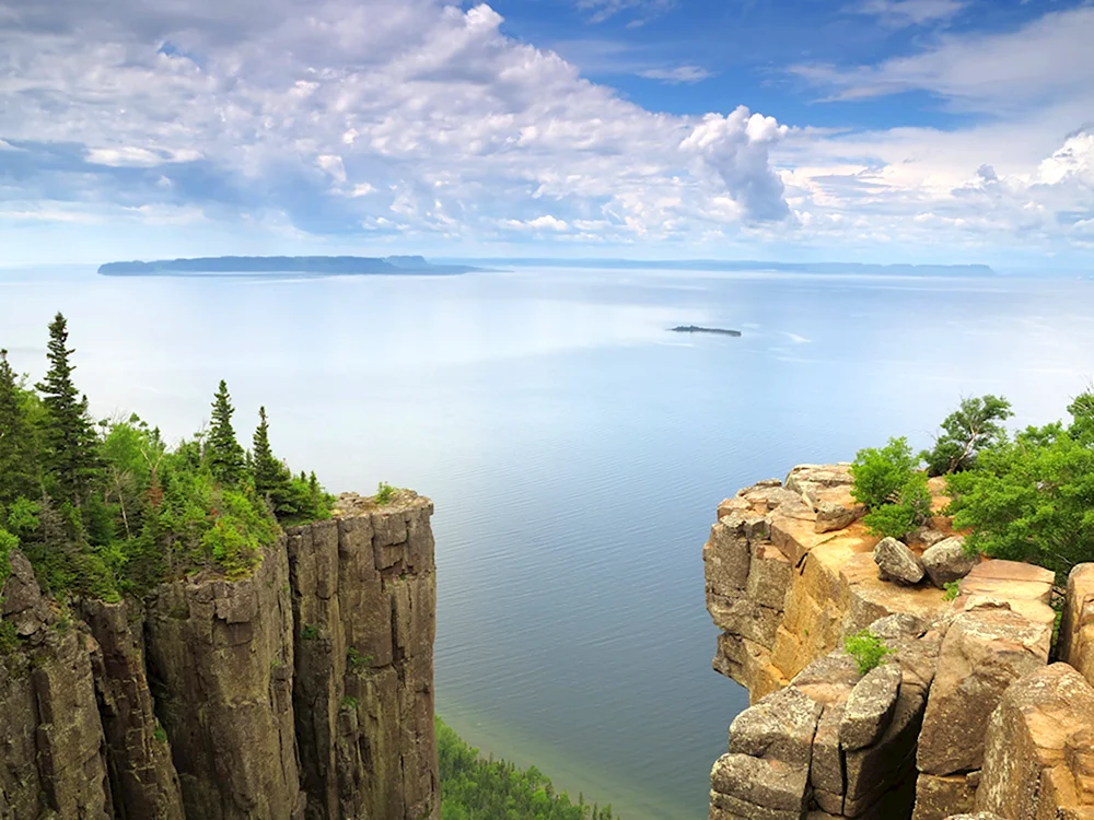 Верхнее Lake Superior — озеро