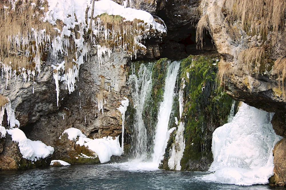 Водопад Атыш Башкортостан