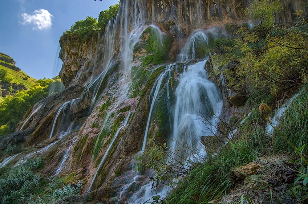 Водопад Гедмишх Кабардино Балкария
