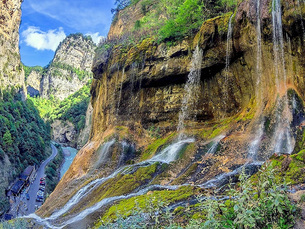 Водопад Гедмишх Кабардино Балкария