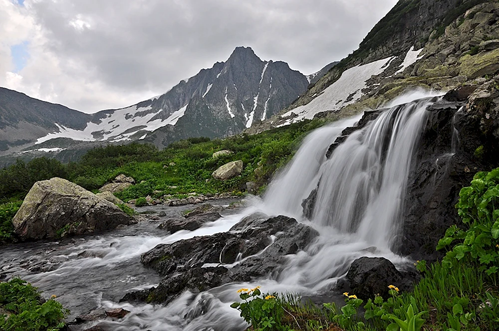 Водопад Кузнецкий Алатау