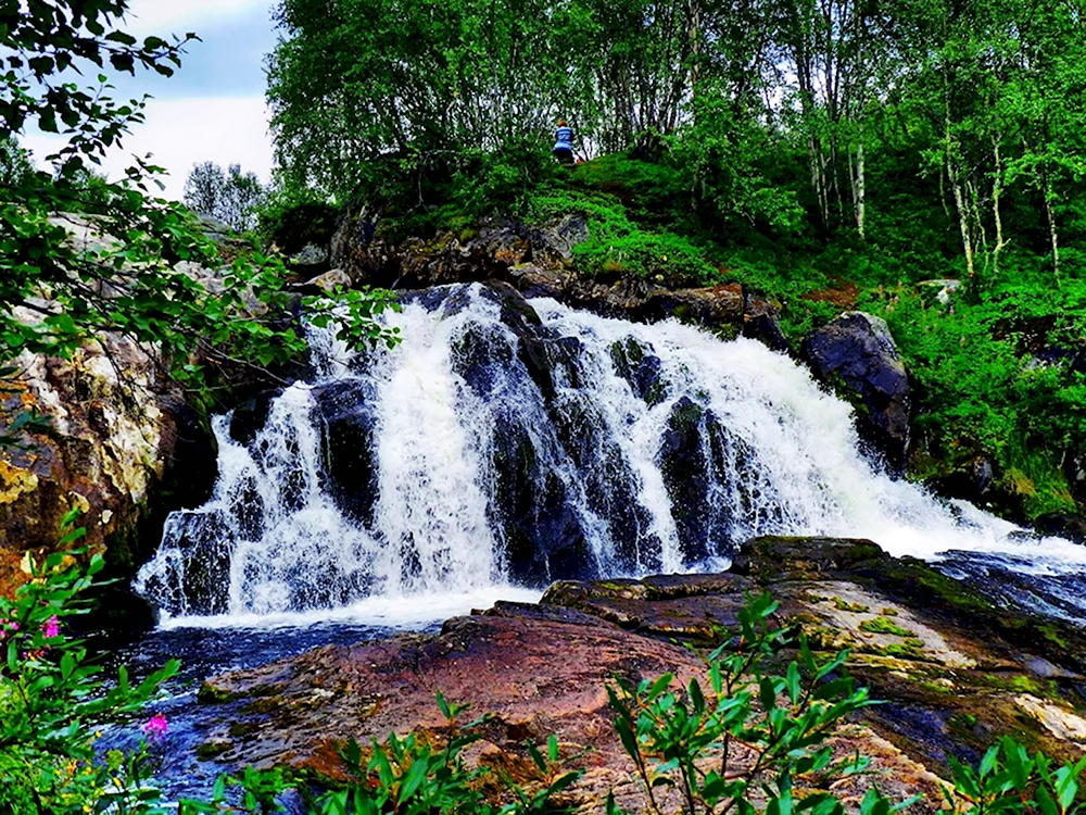 Водопад на реке Лавна