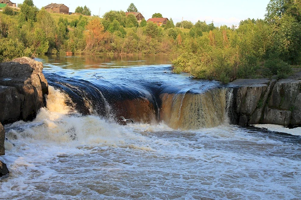Воицкий водопад Карелия