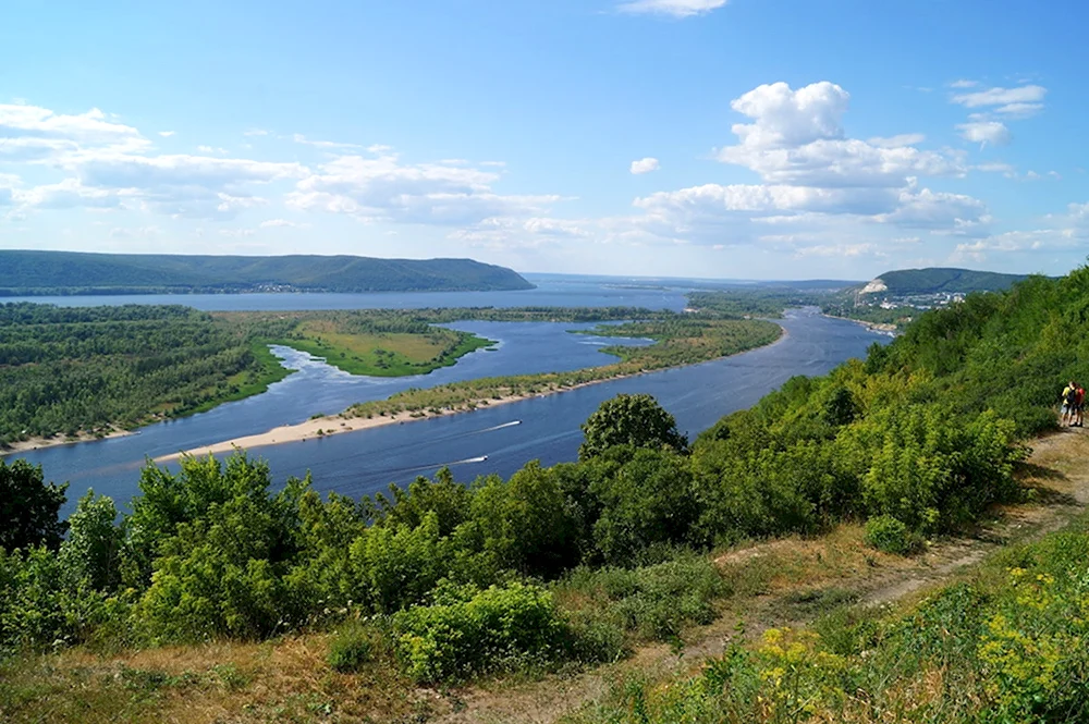 Жигулевские ворота Самарская лука