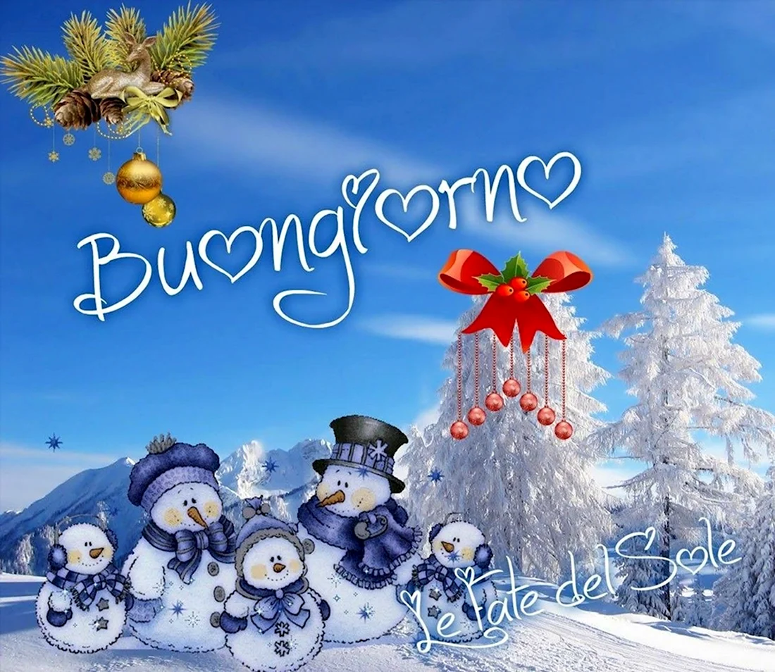 Buongiorno новогодние