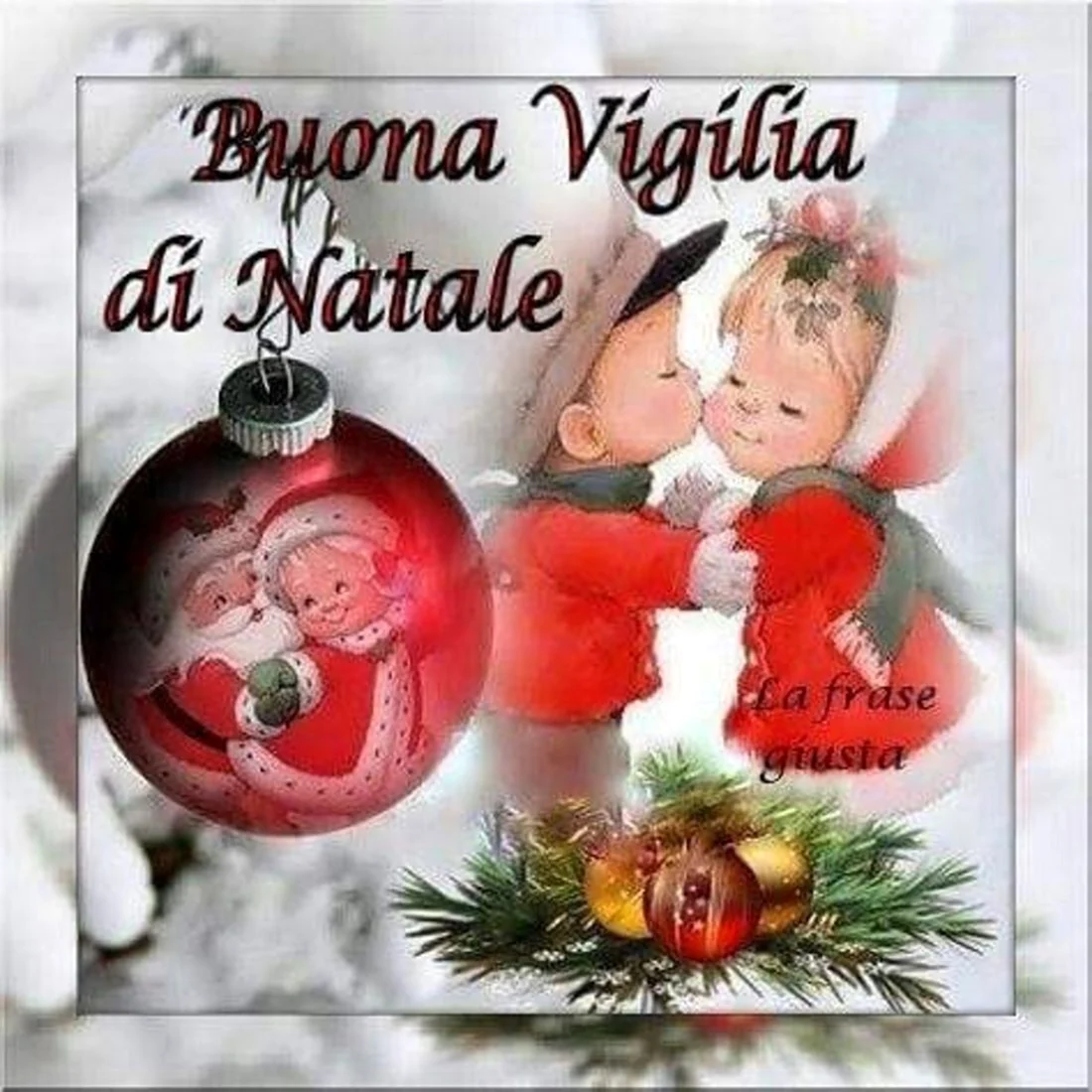 Buongiorno Рождество buona Natale
