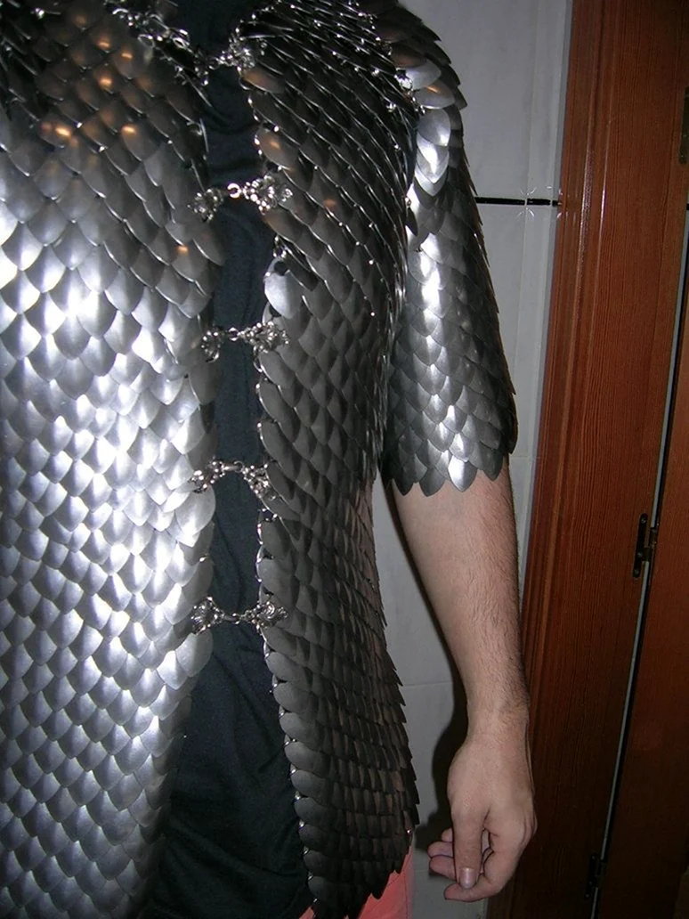 Кольчуга из крышек