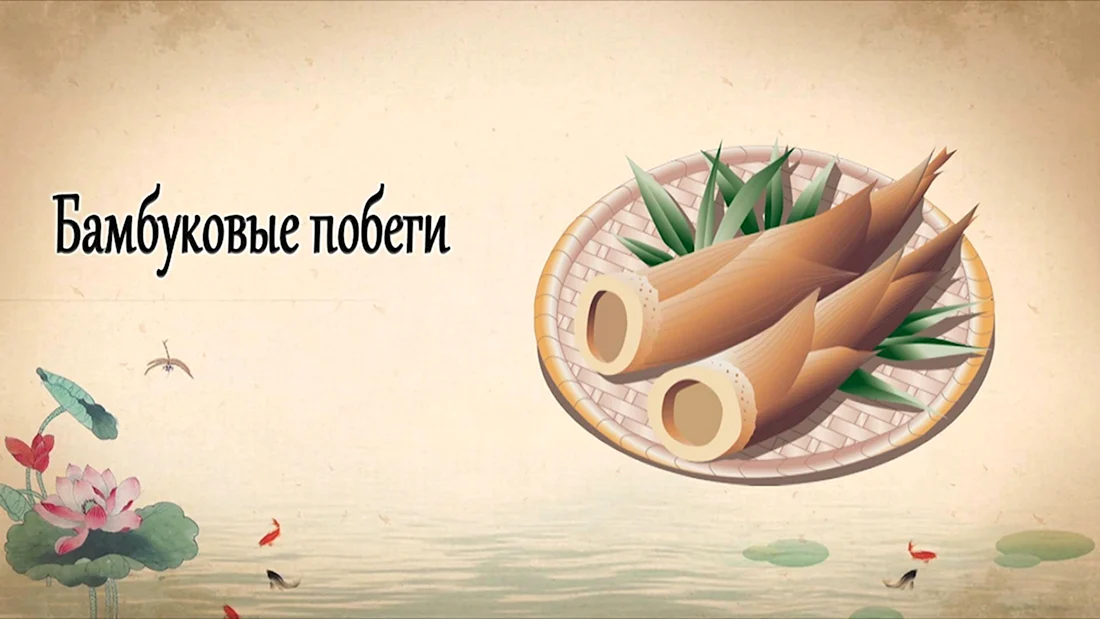 Такеноко побеги бамбука