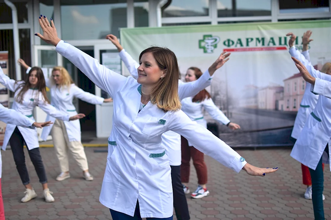Танец флешмоб врачей