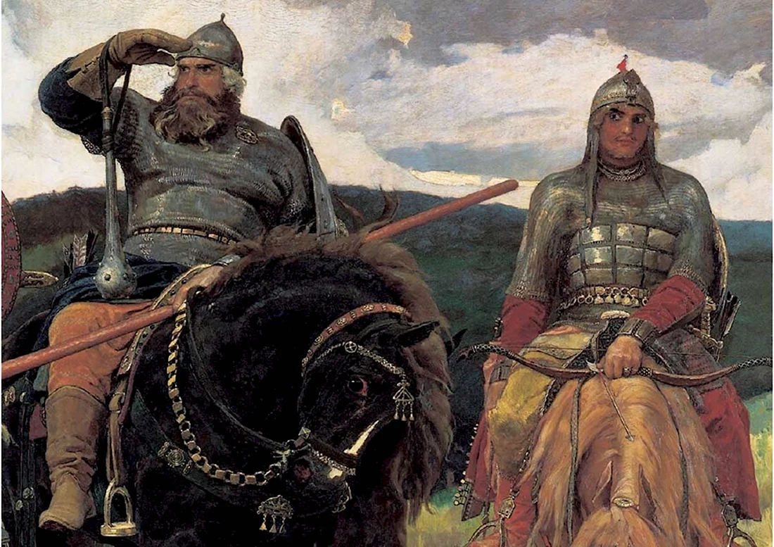 Три богатыря Васнецов