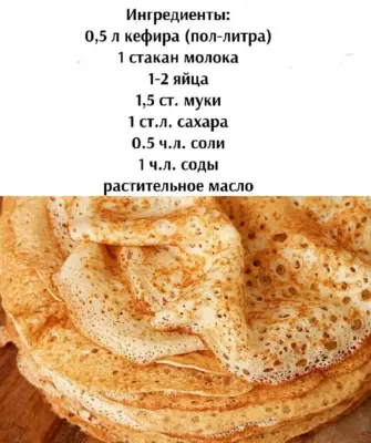 Ажурные блины