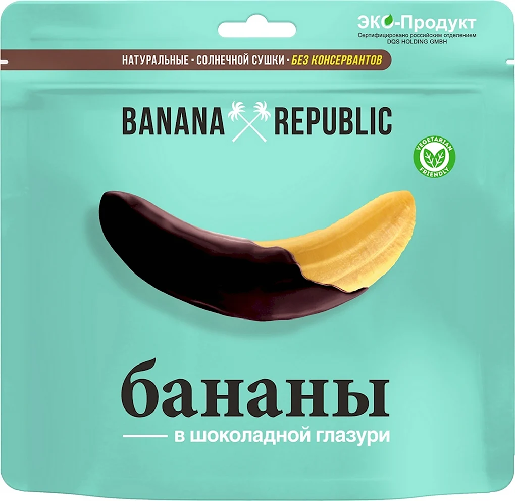 Банан сушеный в глазури Banana Republic 200
