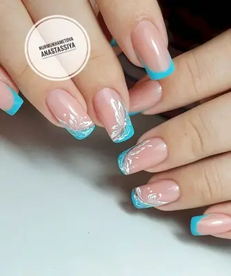 Бирюзовый френч