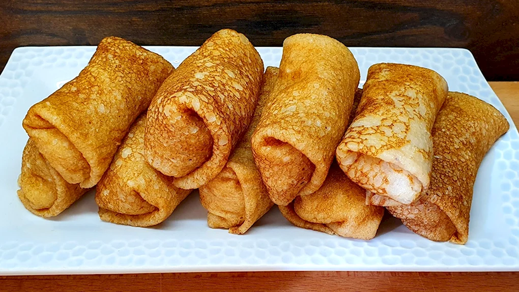 Блинчики с яблоками