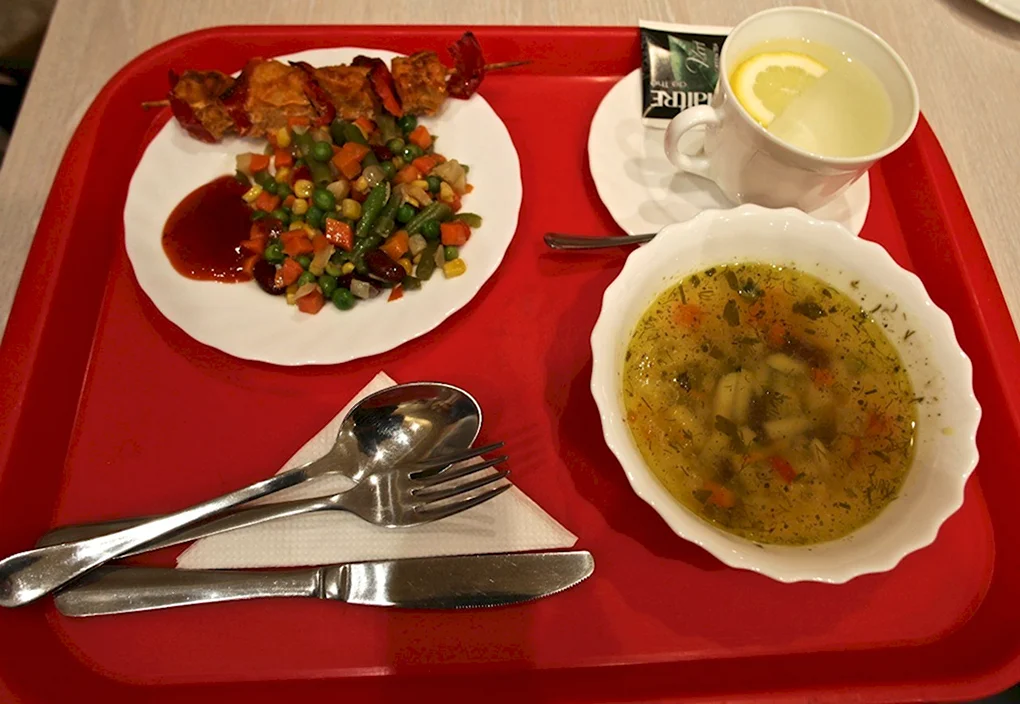 Блюда в столовой
