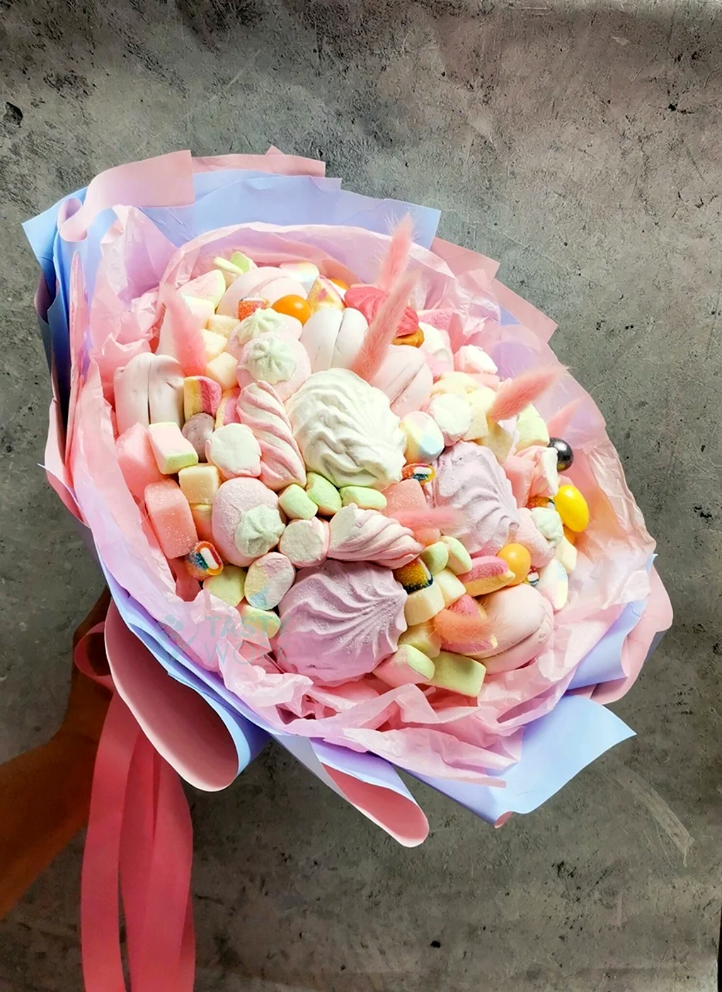 Букет из зефира