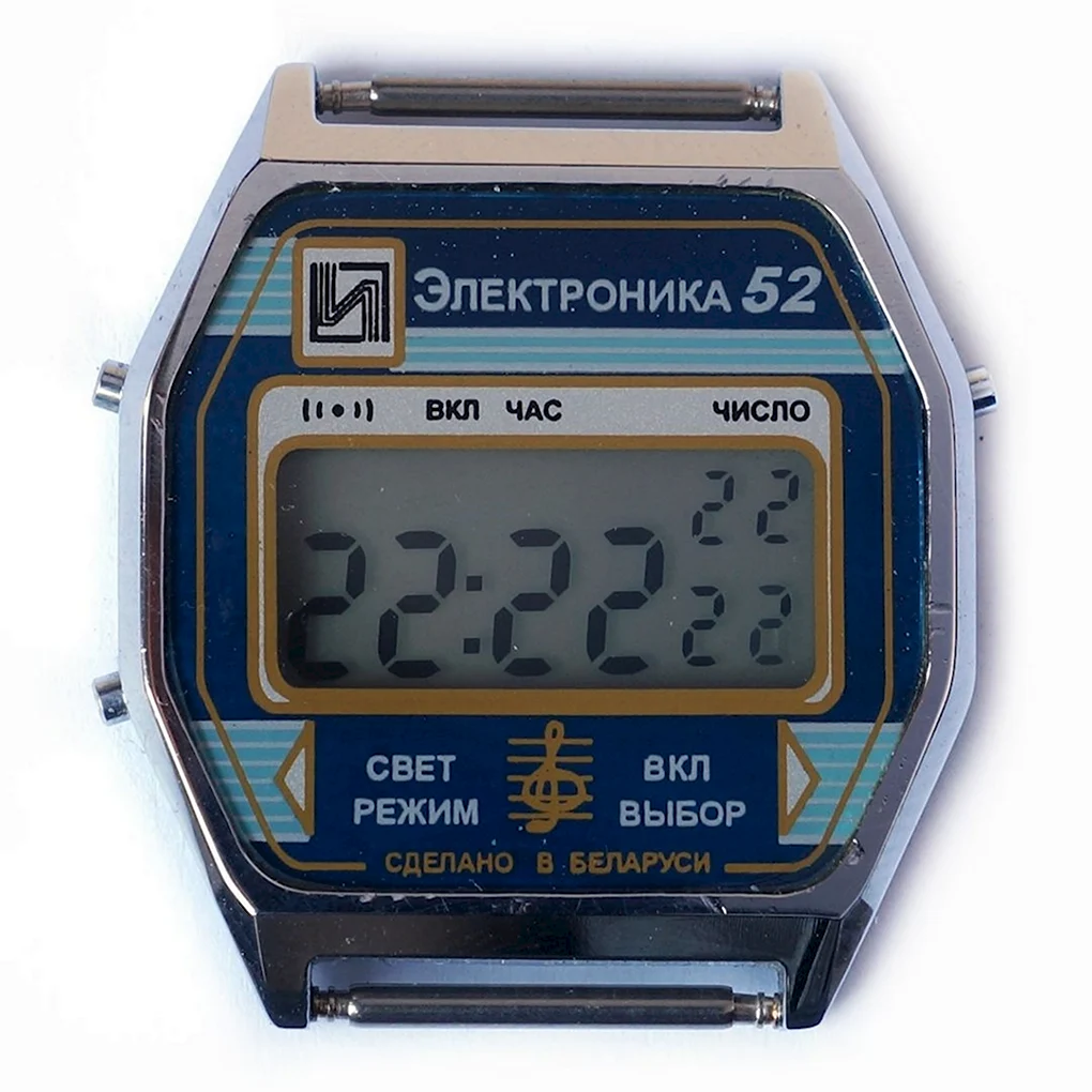 Часы электроника 52 сигнал