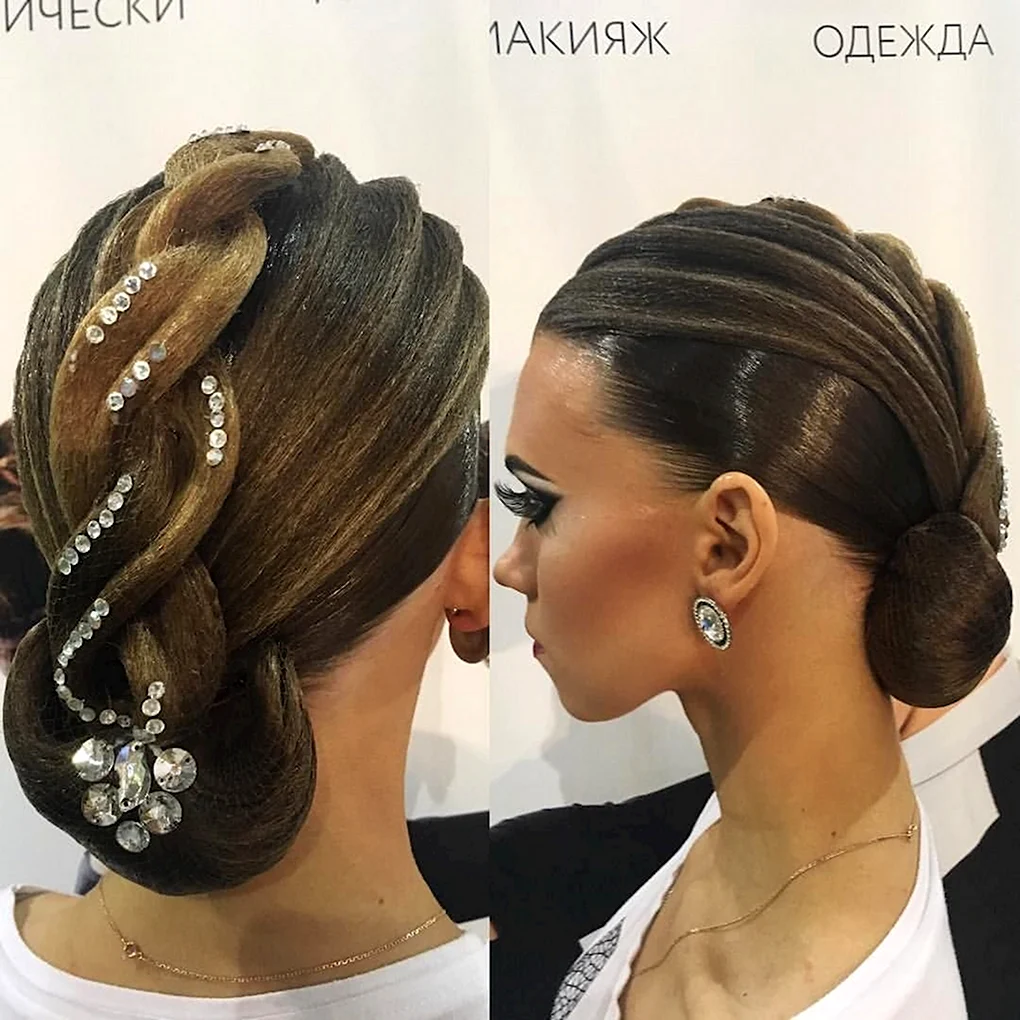 Чурсина стайл прически для бальных танцев
