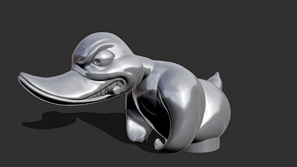 Death Proof Duck 3d model STL