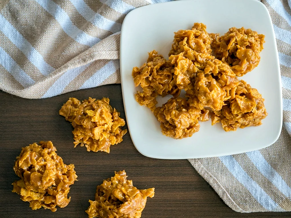 Десерт из кукурузных хлопьев