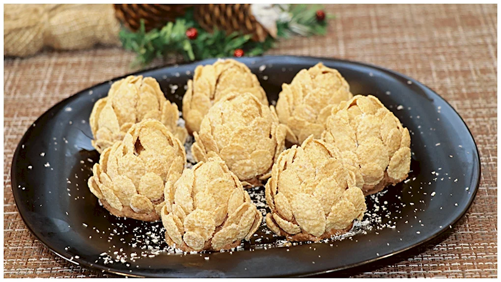 Десерт шишки