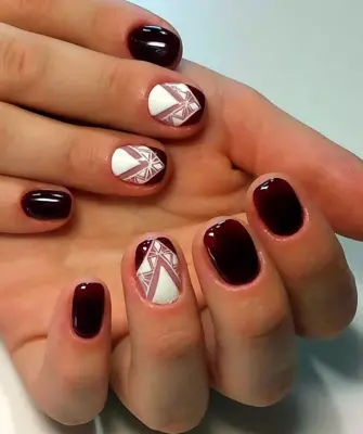 Дизайн на короткие широкие ногти