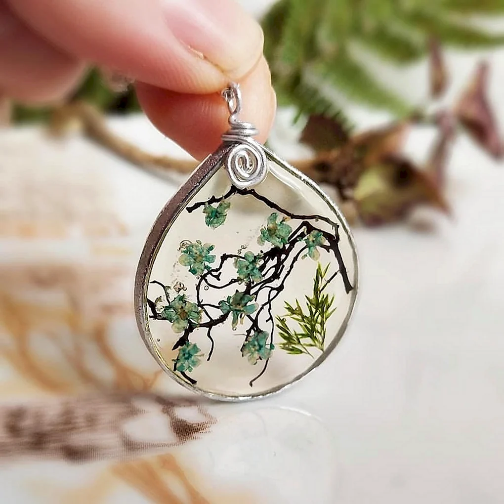 Epoxy Resin Art бижутерия