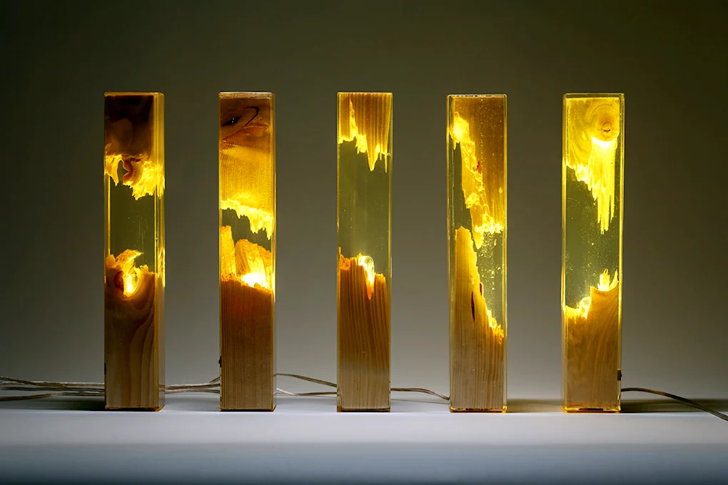 Epoxy Resin Lamp