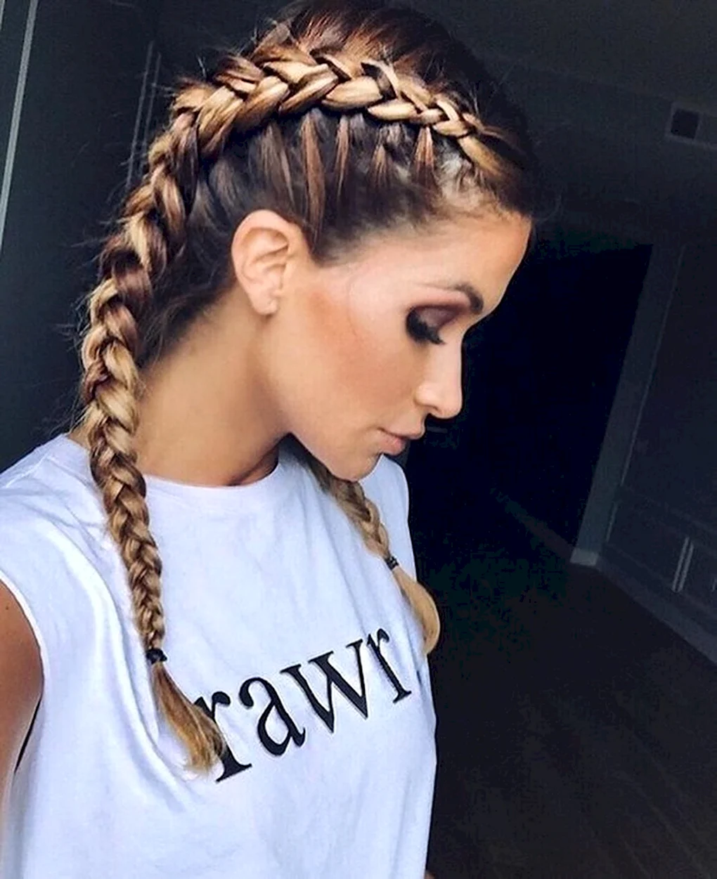 Французские косички Boxer-Braids