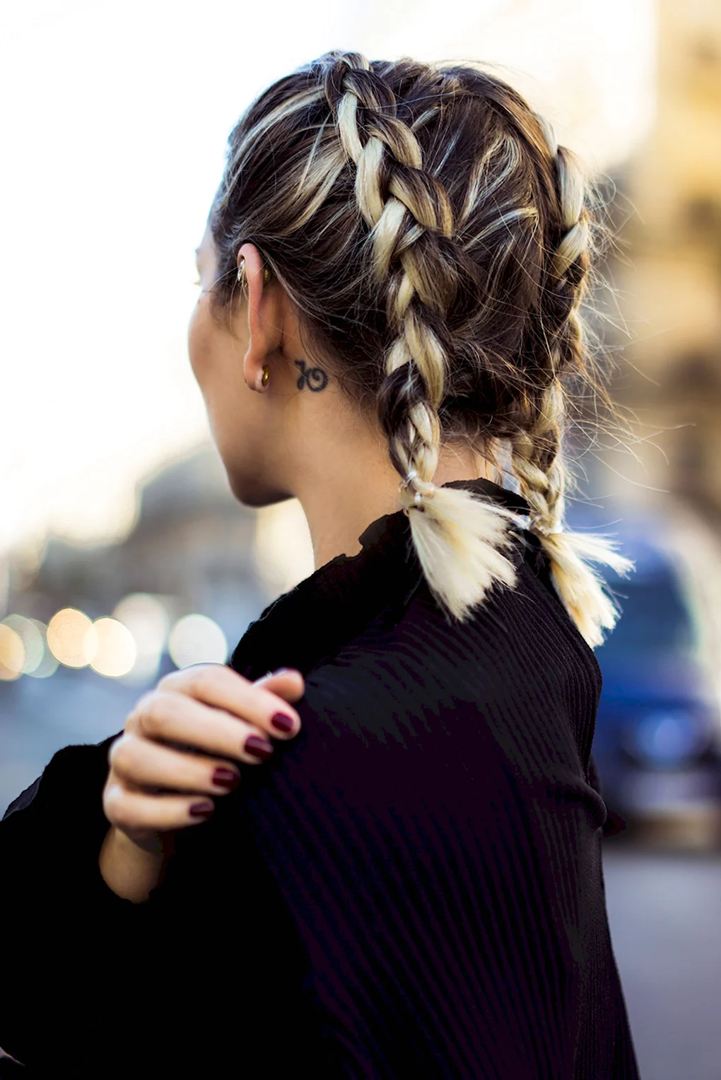 Французские косички Boxer-Braids