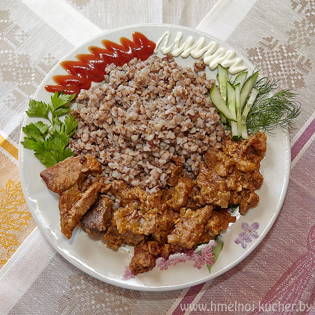 Гречка гуляш гречка с гуляшом