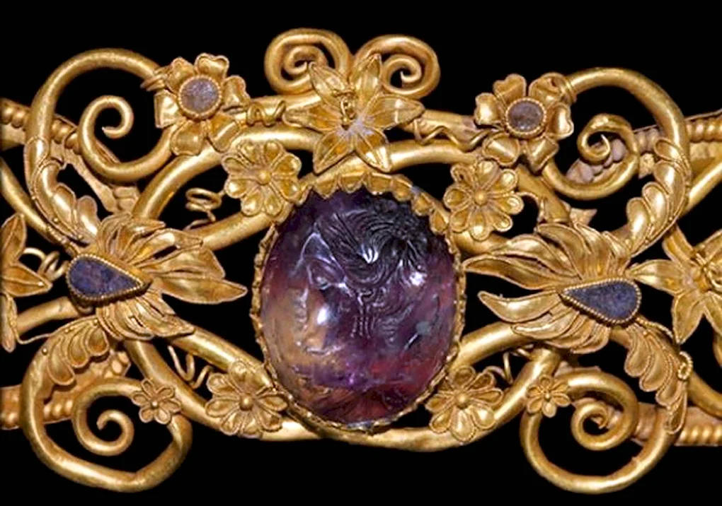 Greek Gold Pontic aristocratic Diadem late 4th-late 3rd Century BC