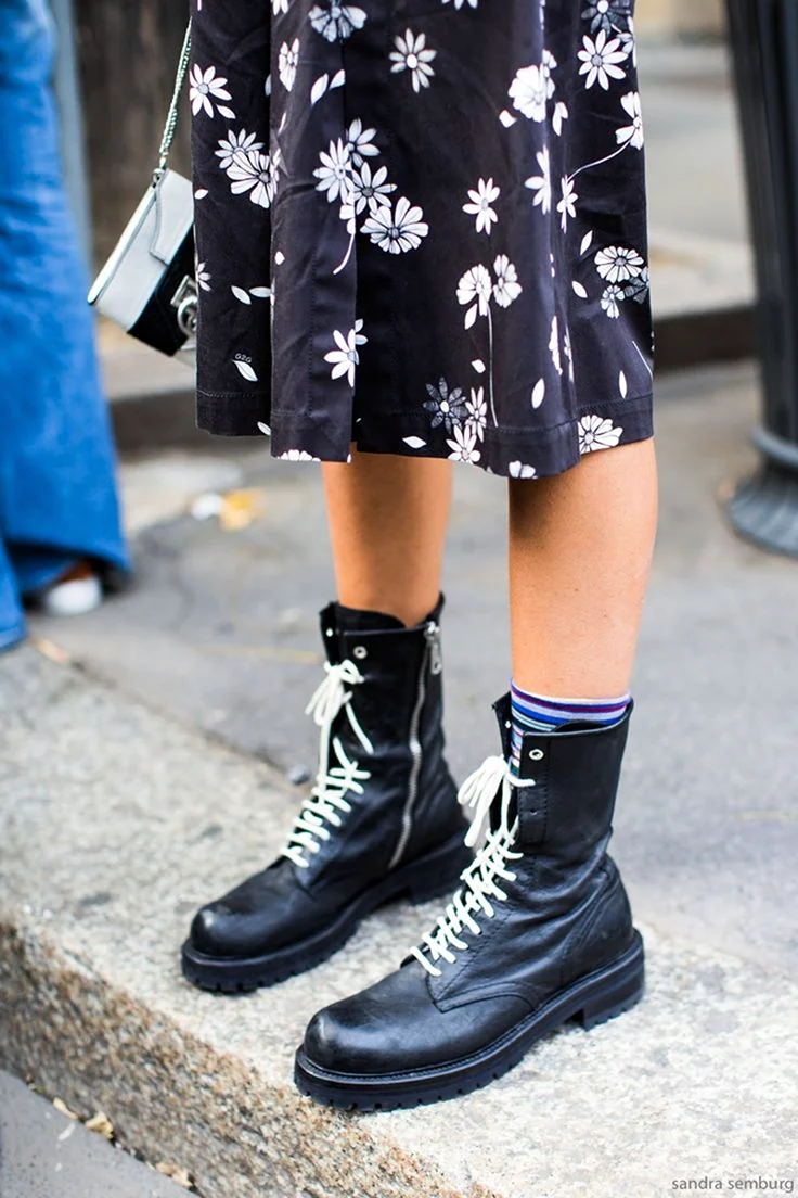 Грубые ботинки streetstyle 2021
