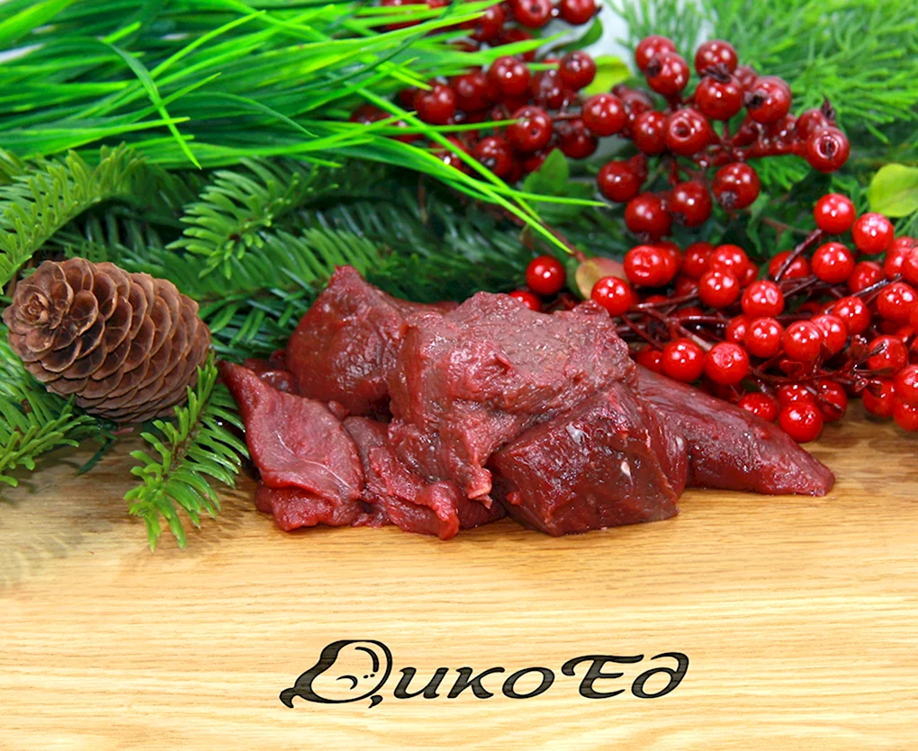 Гуляш из мяса дикой козы