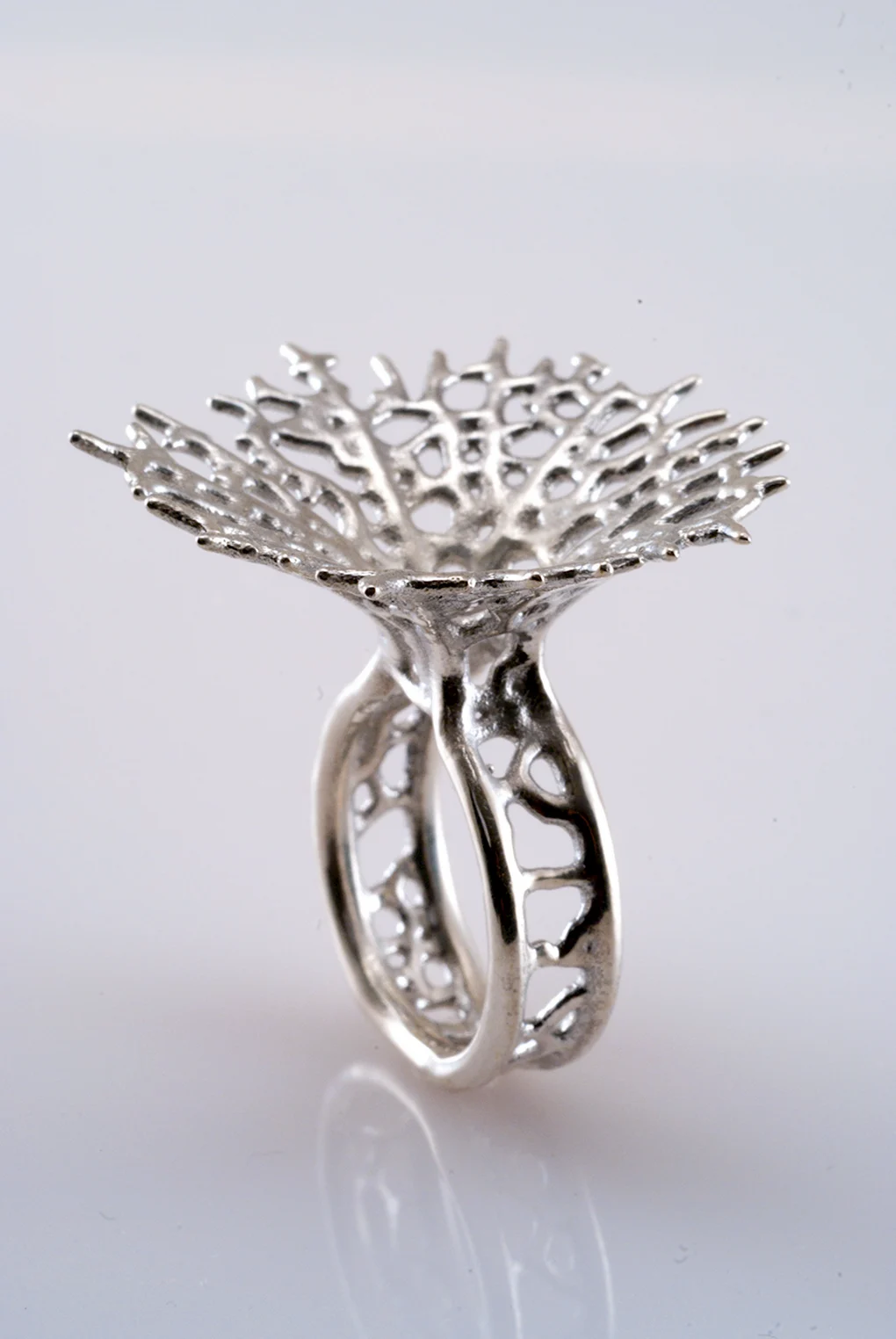 Hydrargyrum Silver Jewelry кольцо