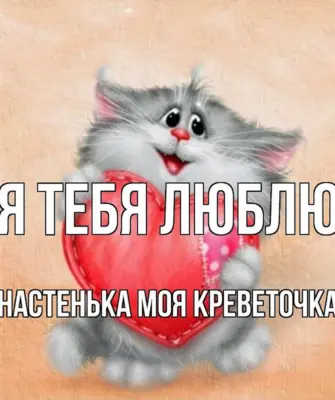 Я тебя люблю