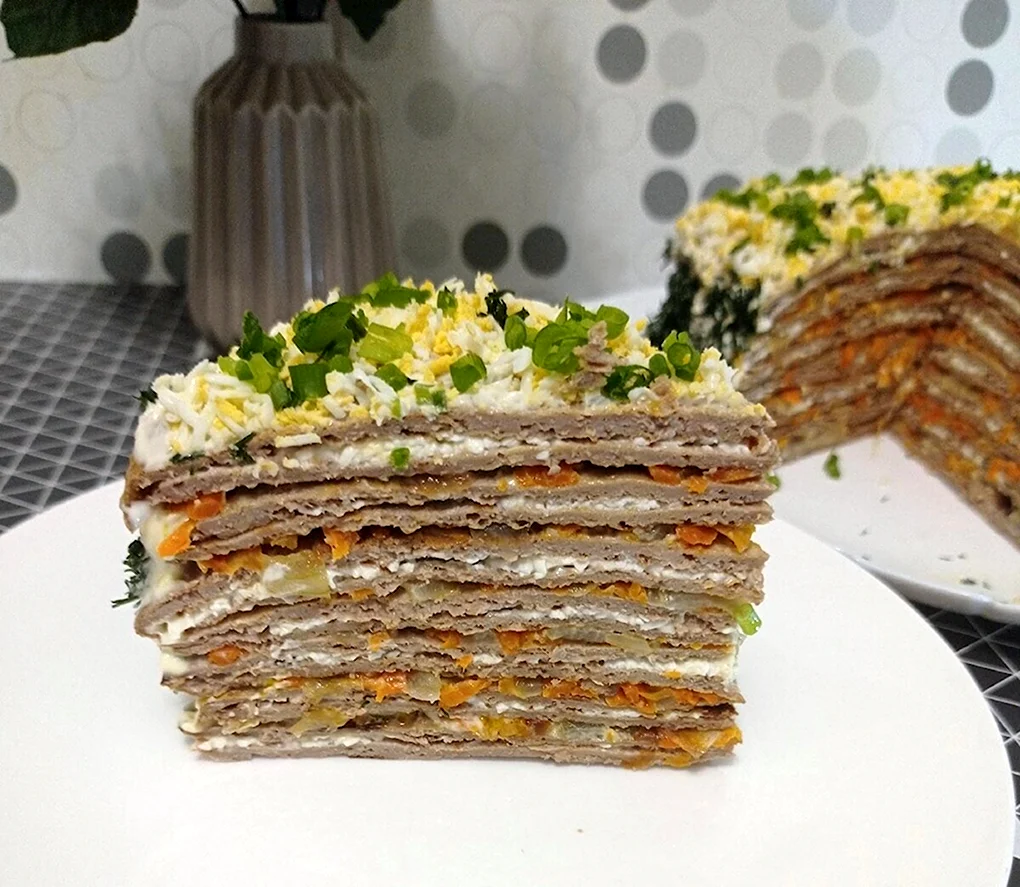 Юлия Высоцкая печеночный торт