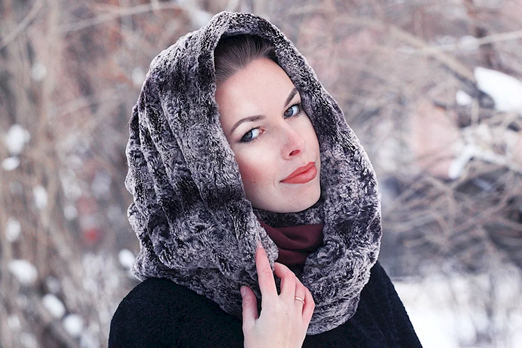 Капор снуд Каролина