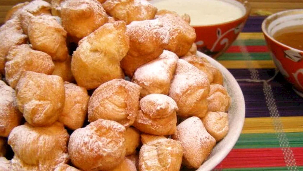Казахская кухня баурсаки
