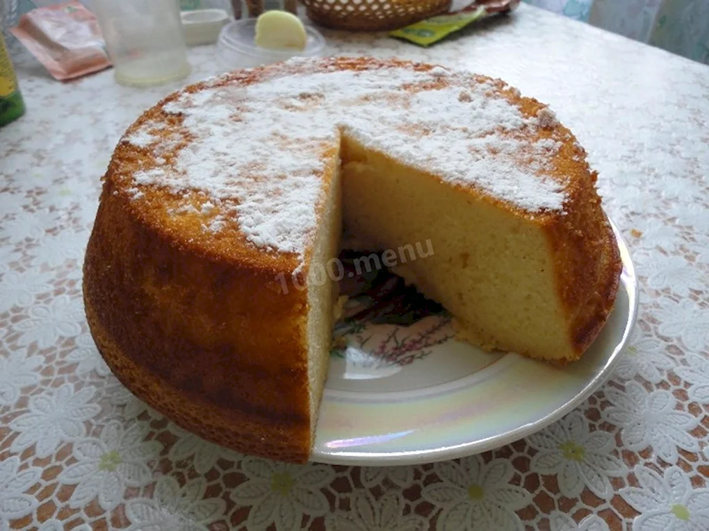 Кекс на сгущенном молоке