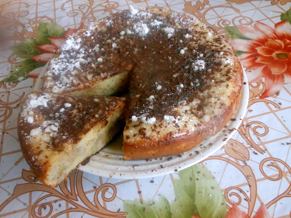 Кекс на сгущенном молоке в мультиварке