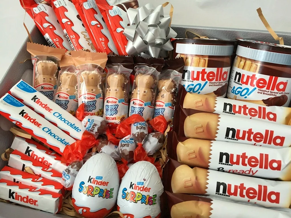 Киндер шоколад Nutella