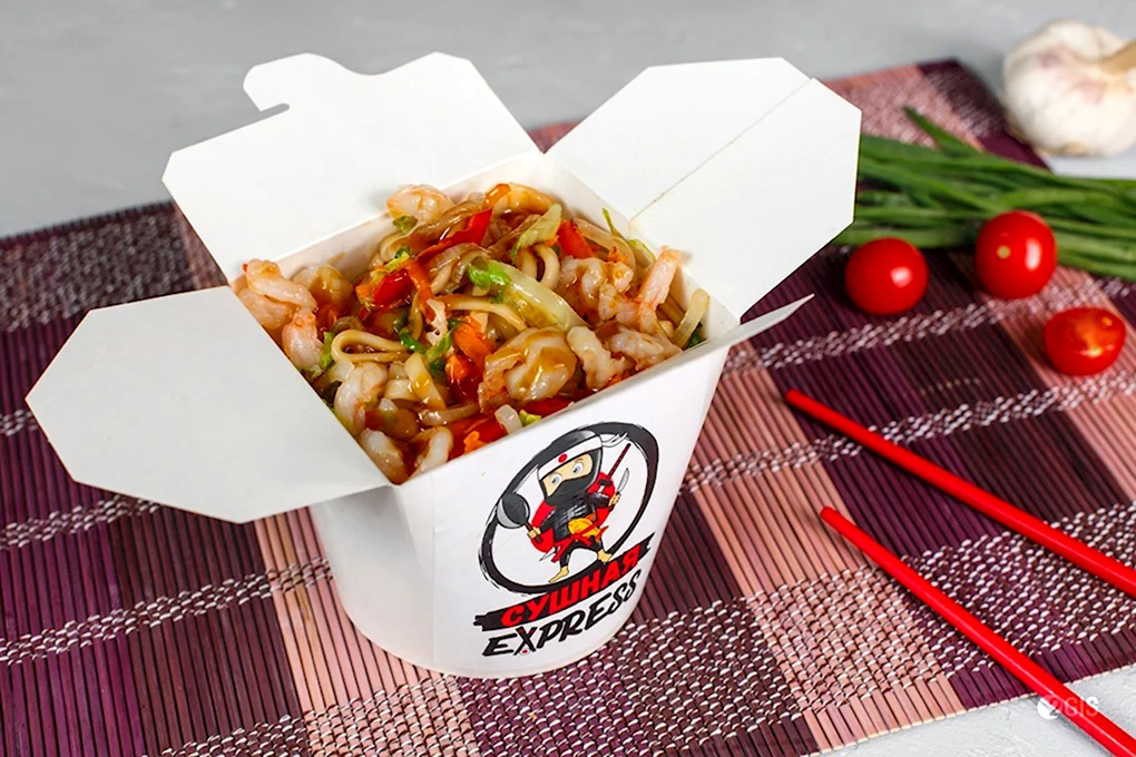 Китайская лапша Wok в коробочках