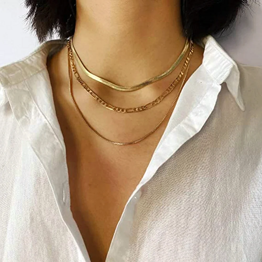 Колье чокер Snake Chain