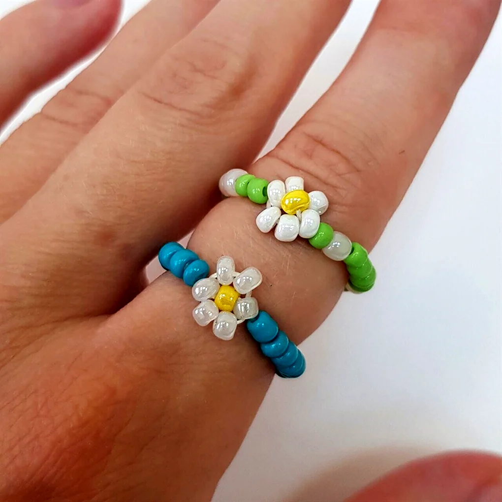 Кольца из бисера