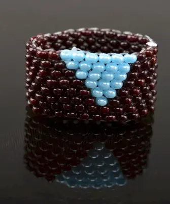 Кольца из бисера 2022